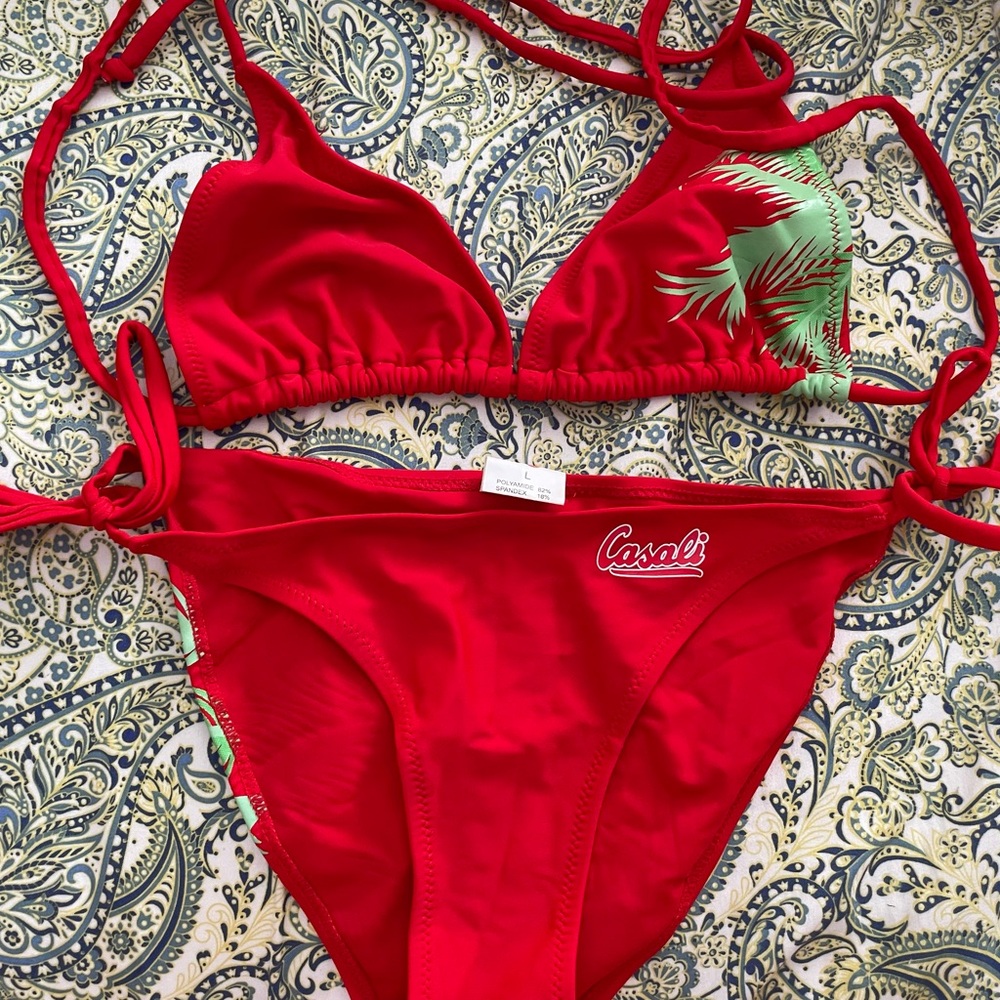 red bikini!